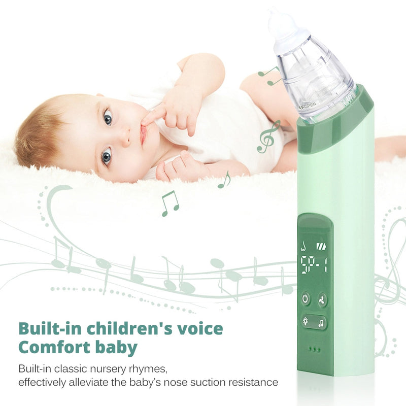 Baby Nasal Aspirator -  Adjustable suction Nose Cleaner.