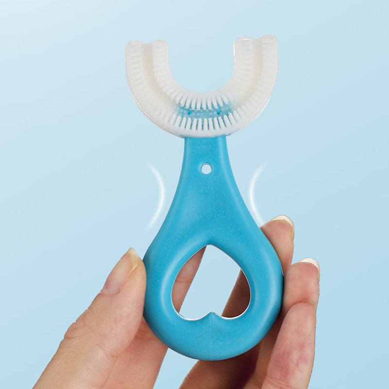 Easy brush for 360 brushing